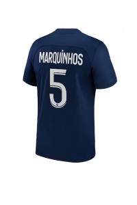 Paris Saint-Germain Marquinhos #5 Fotballdrakt Hjemme Klær 2022-23 Korte ermer